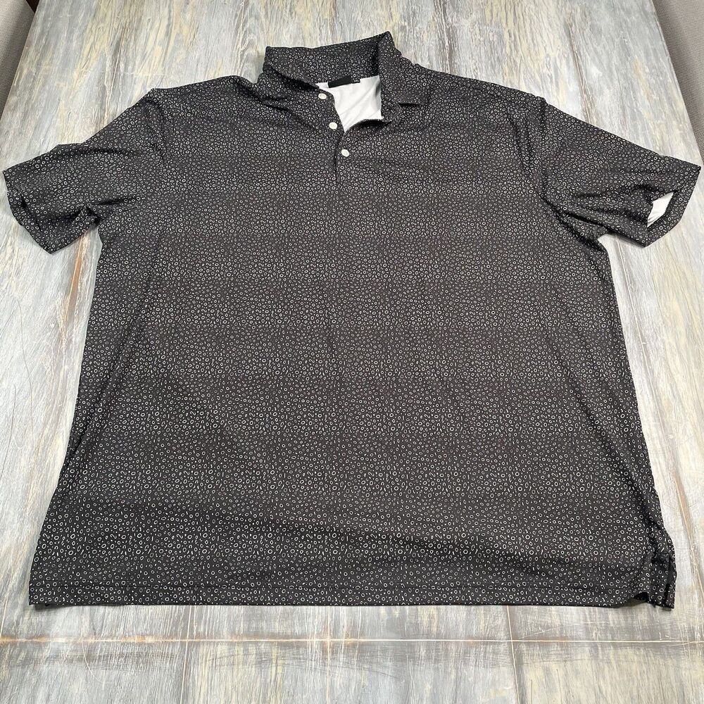 Sunday Swagger Polka Dots Golf Polo Shirt